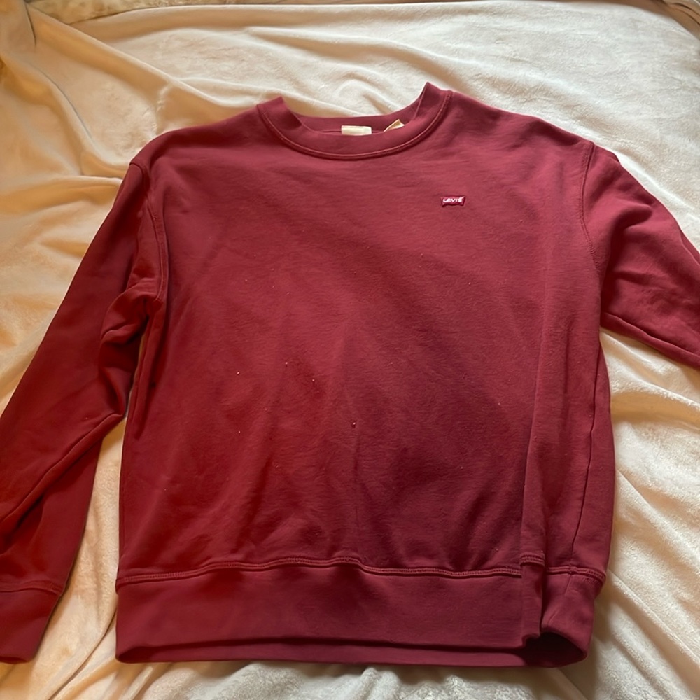 Levi Red sweatshirt